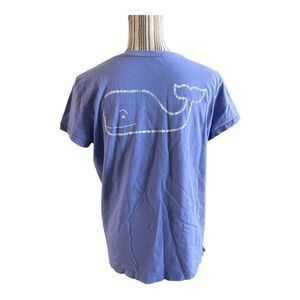 Vineyard Vines purple Whale Graphic T-Shirt short sleeve medium